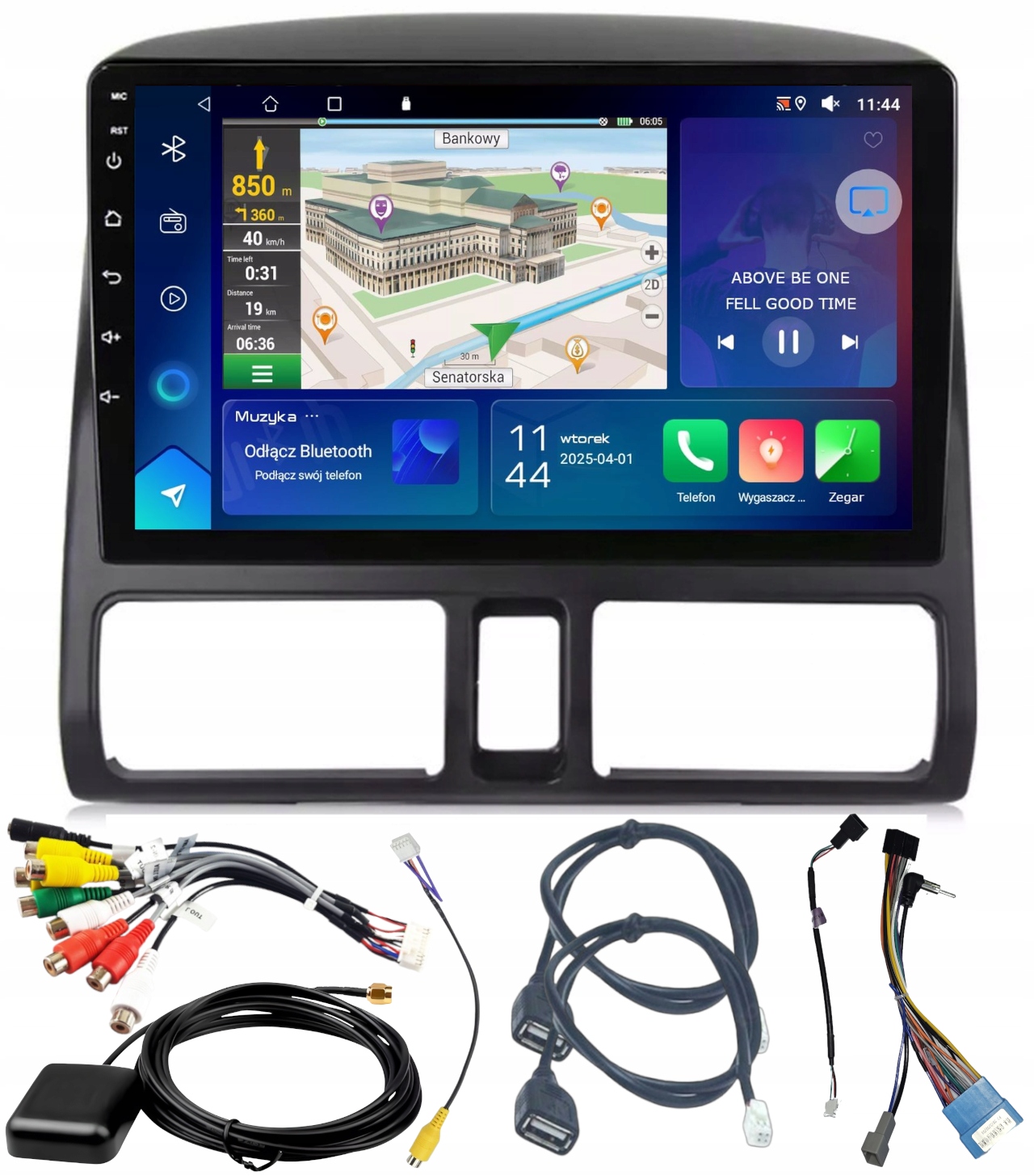 Gps Autorádio Honda Crv 2002-2006 Carplay Android Auto 2GB 64GB