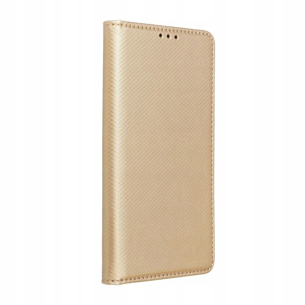 Etui z klapką na Xiaomi Redmi 9C Smart Case Book złote