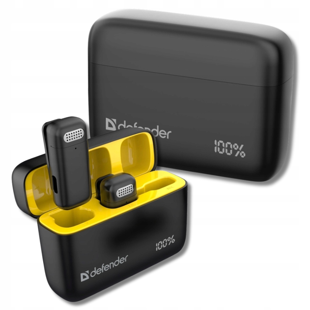 Bezdrátový kravatový mikrofon pro telefon Iphona Android počítače Usb-c