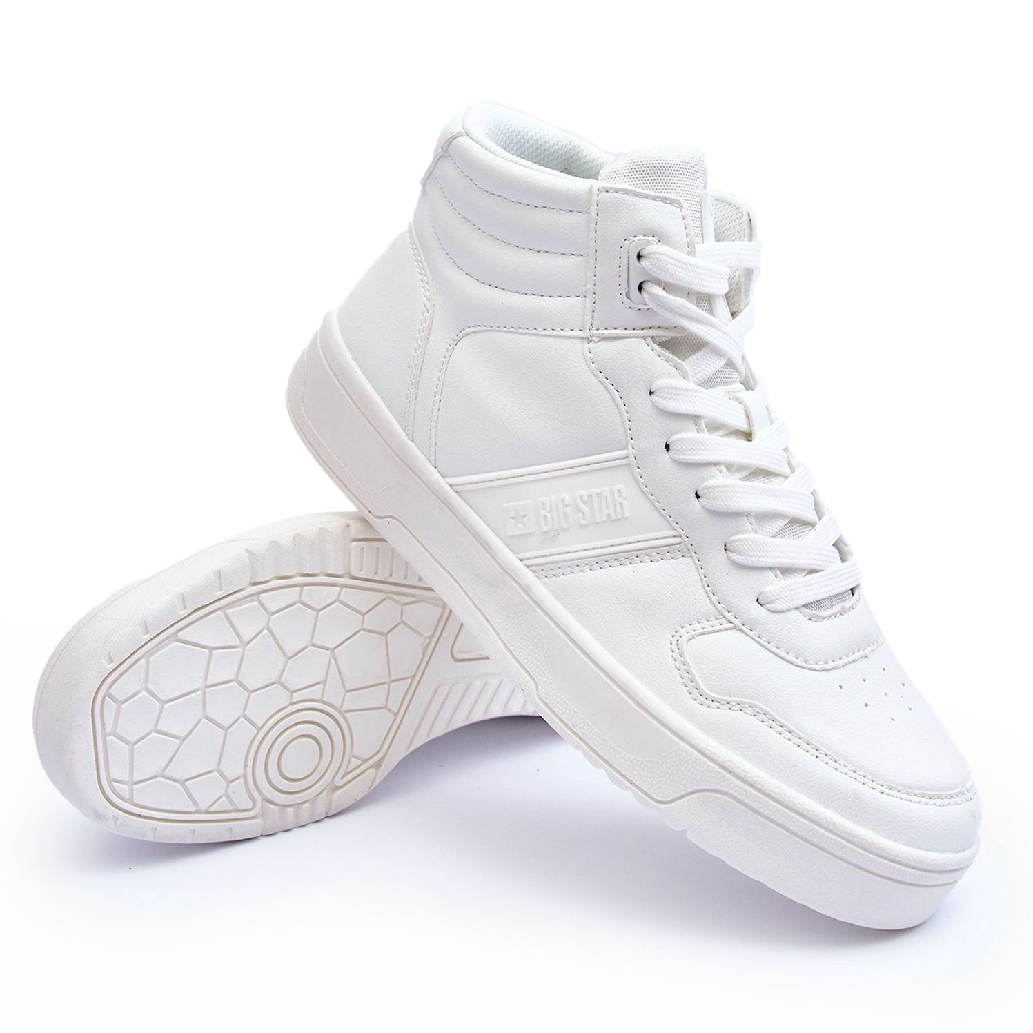 Buty Męskie Big Star KK174134101 Białe 42