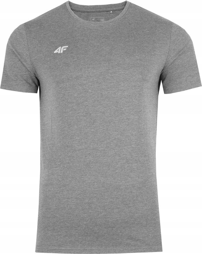 

4F Koszulka Szara T-shirt Bawełna TSM003B r. XXXL