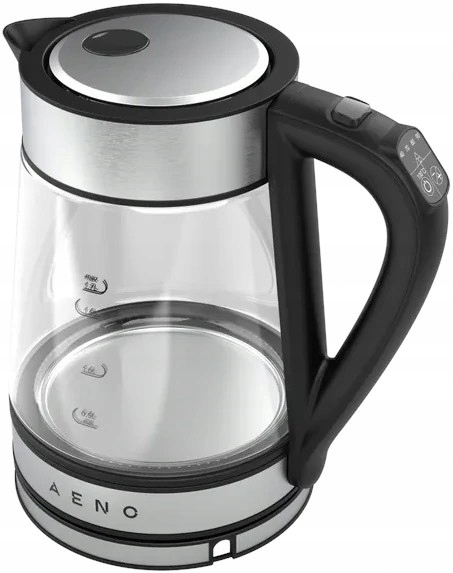 AENO EK1S Czajnik Smart Wi-Fi 1,7L regulacja temperatury szklany czarny — 9