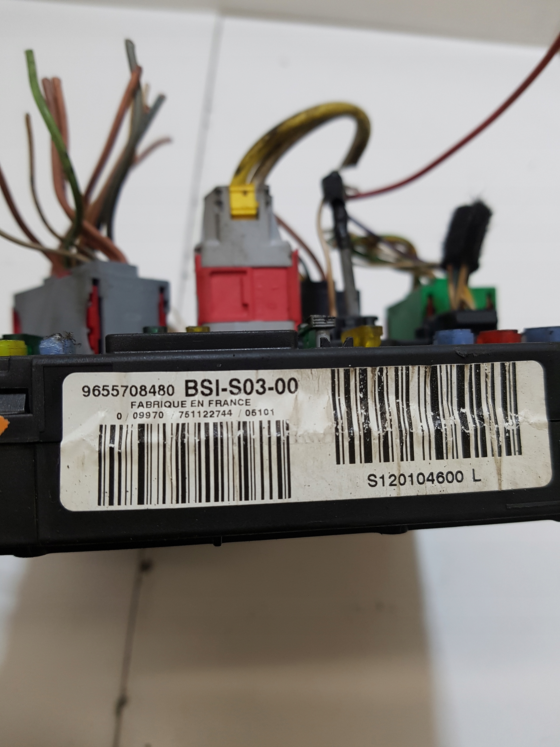 compartment module BSI PEUGEOT 407 9655708480