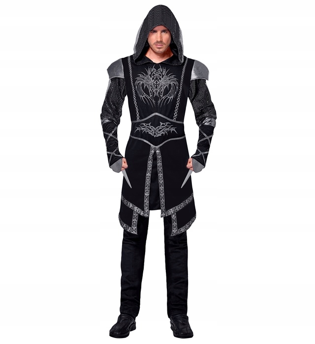 Kostým Temný zabiják Kostým Převlek na Halloween Šaty S