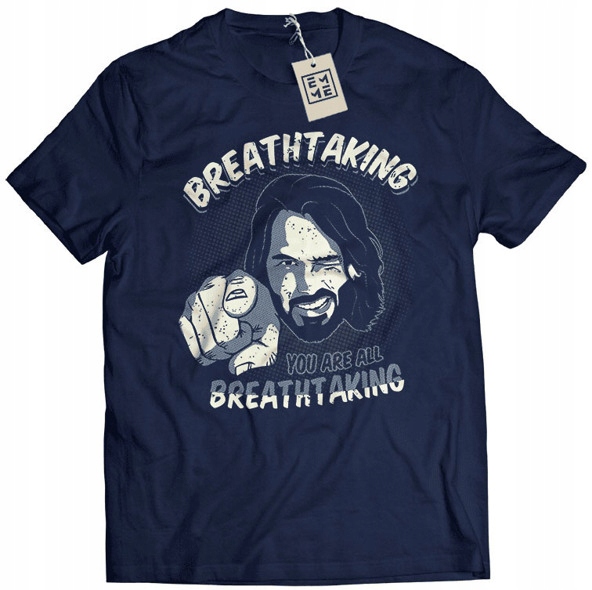 

Koszulka Breathtaking Keanu Reeves E3 2XL