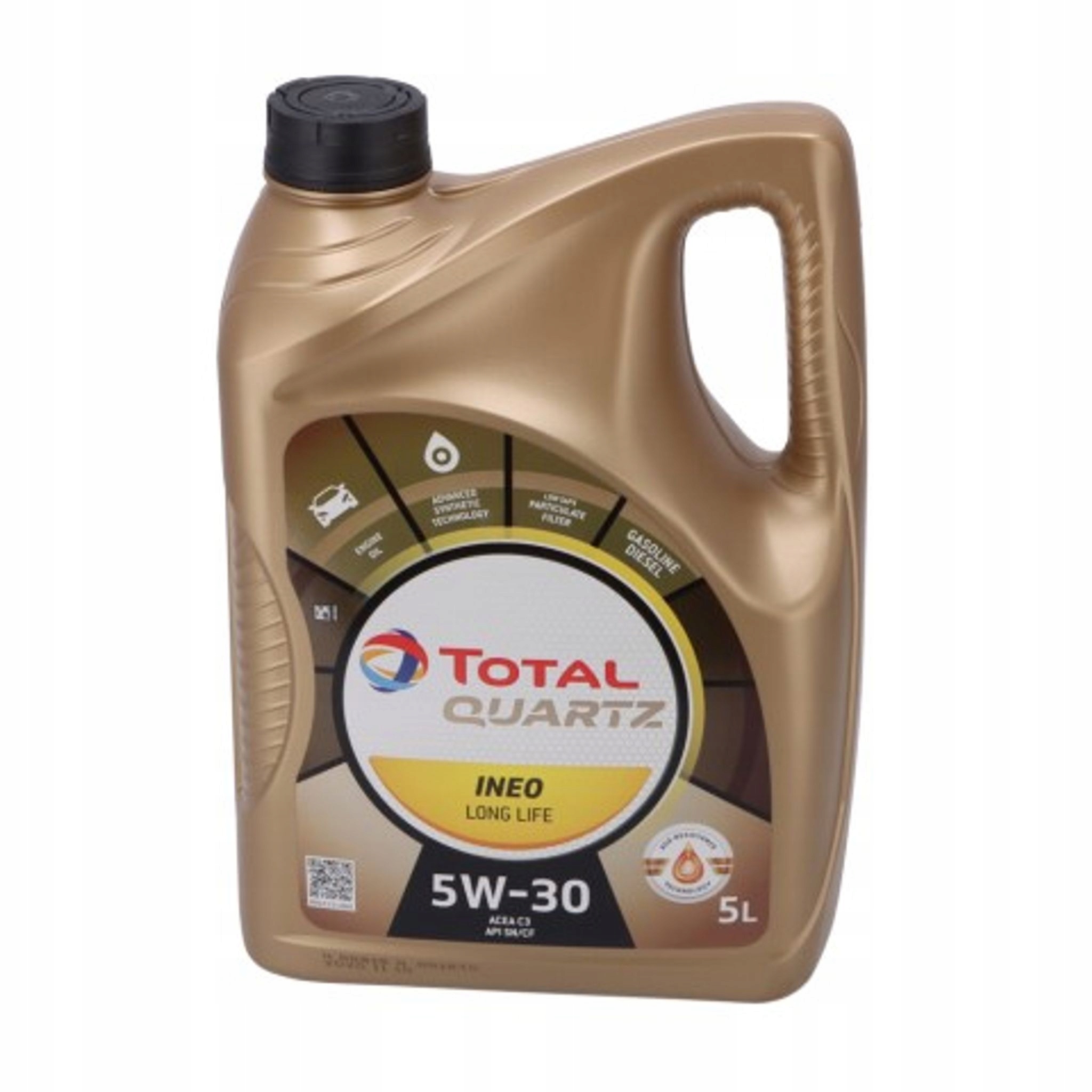 Olej Total Quartz Ineo Long Life 5V30 5L Total