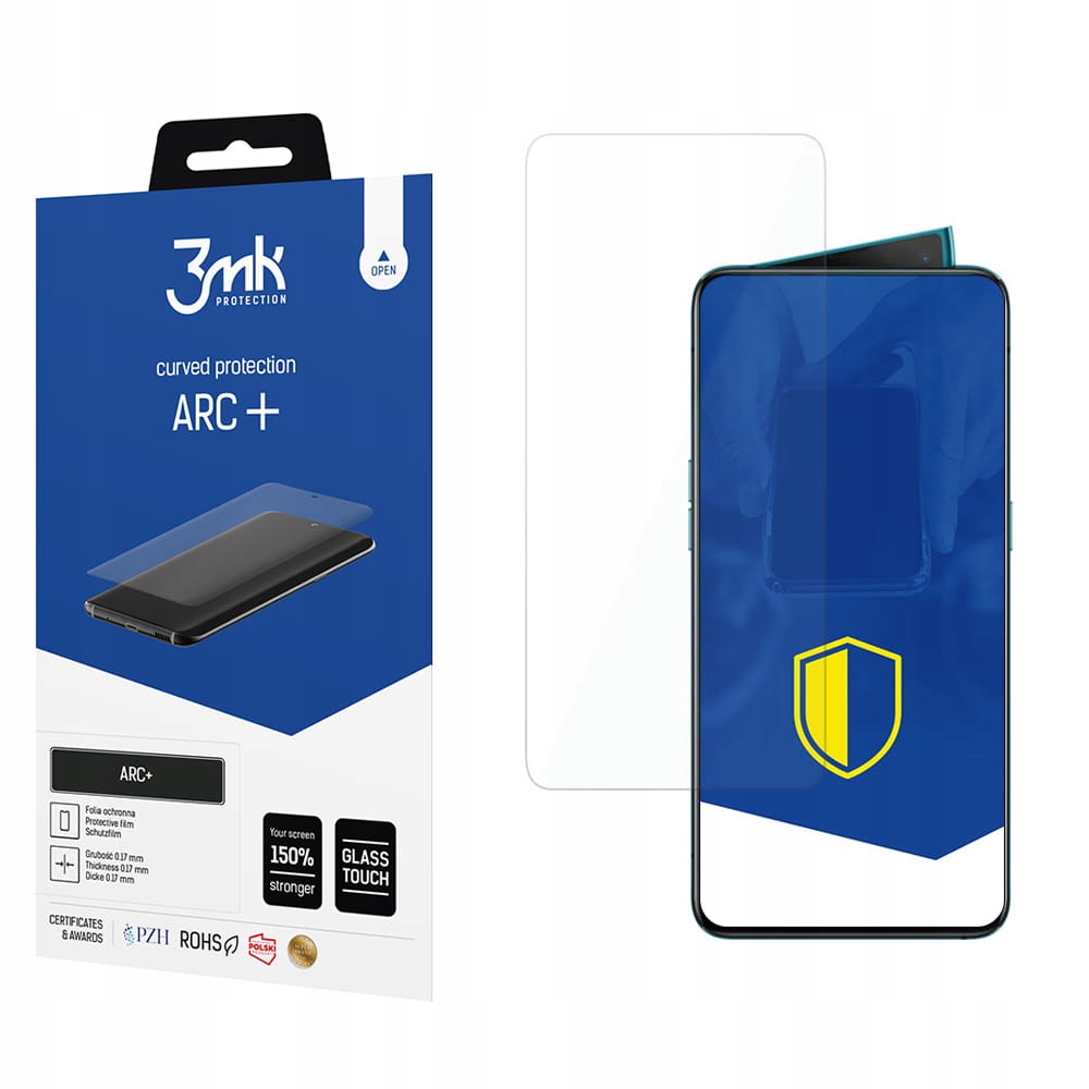 

Folia 3mk na cały ekran do Oppo Reno 2 Arc+