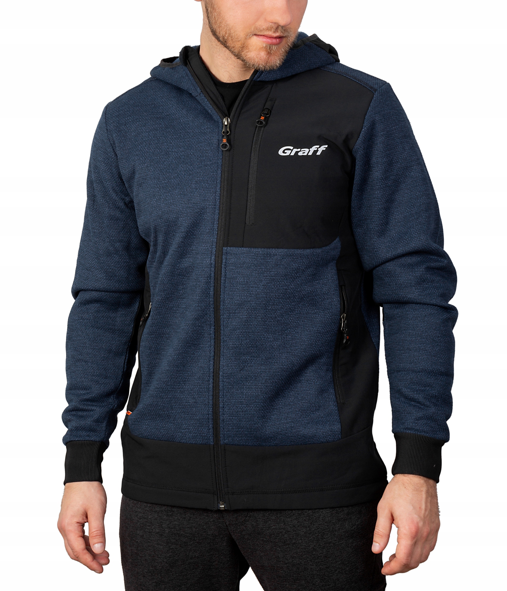 Graff Bluza Polarowa Z Kapturem rozmiar 2XL