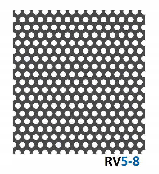 Blacha zwykła perforowana na wymiar 1 RV 5-8 Marka Aimstal