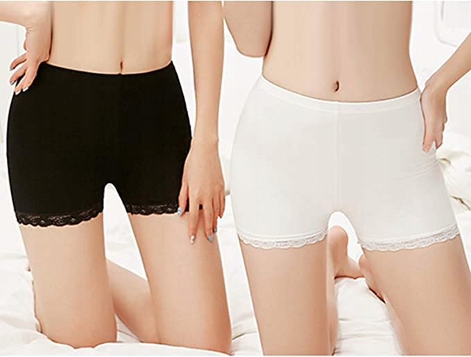 GŁADKIE ULTRACIENKIE BERMUDY SPODENKI POD SUKIENKĘ Rozmiar S/M