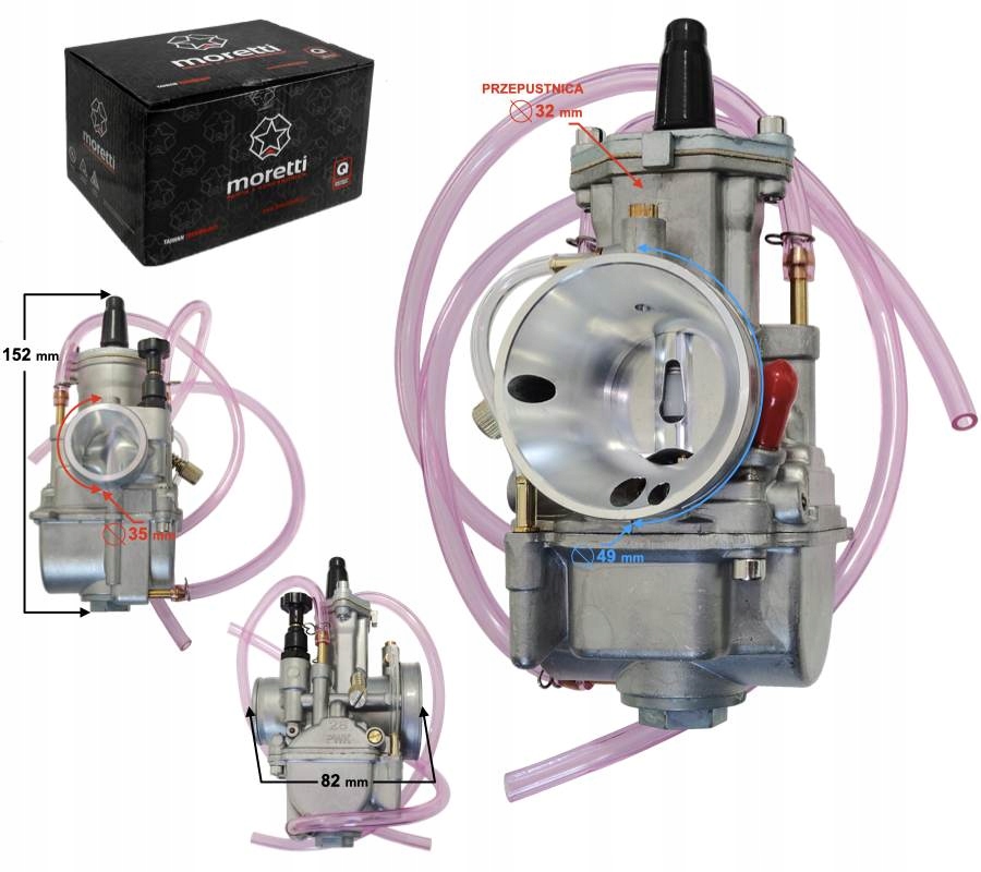 00-MG10691 - Карбюратор Универсальный 32 Мм Тюнинг 130350 См3 MotoGe