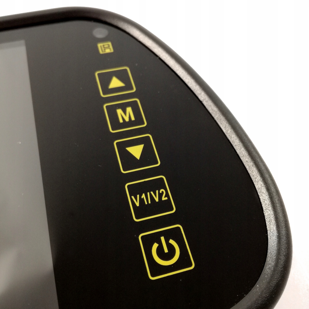 Monitor Lusterko KAMERA cofania METALOWA PRZÓD TYŁ Wyświetlacz LCD ekran