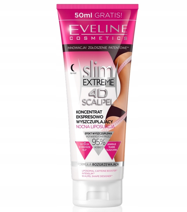 Eveline 4D slim Extreme Skalpel Nocna Liposukcja 250 ml