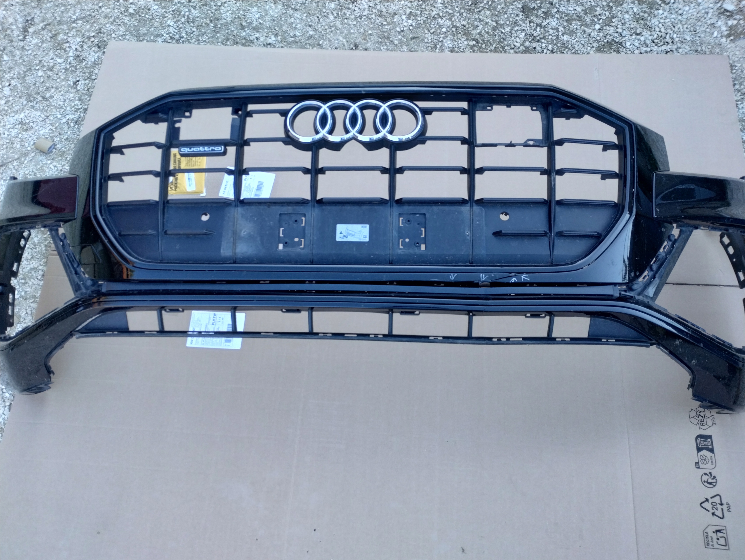 bumper front front AUDI Q8 4M8 S LINE SQ8 4m8807437