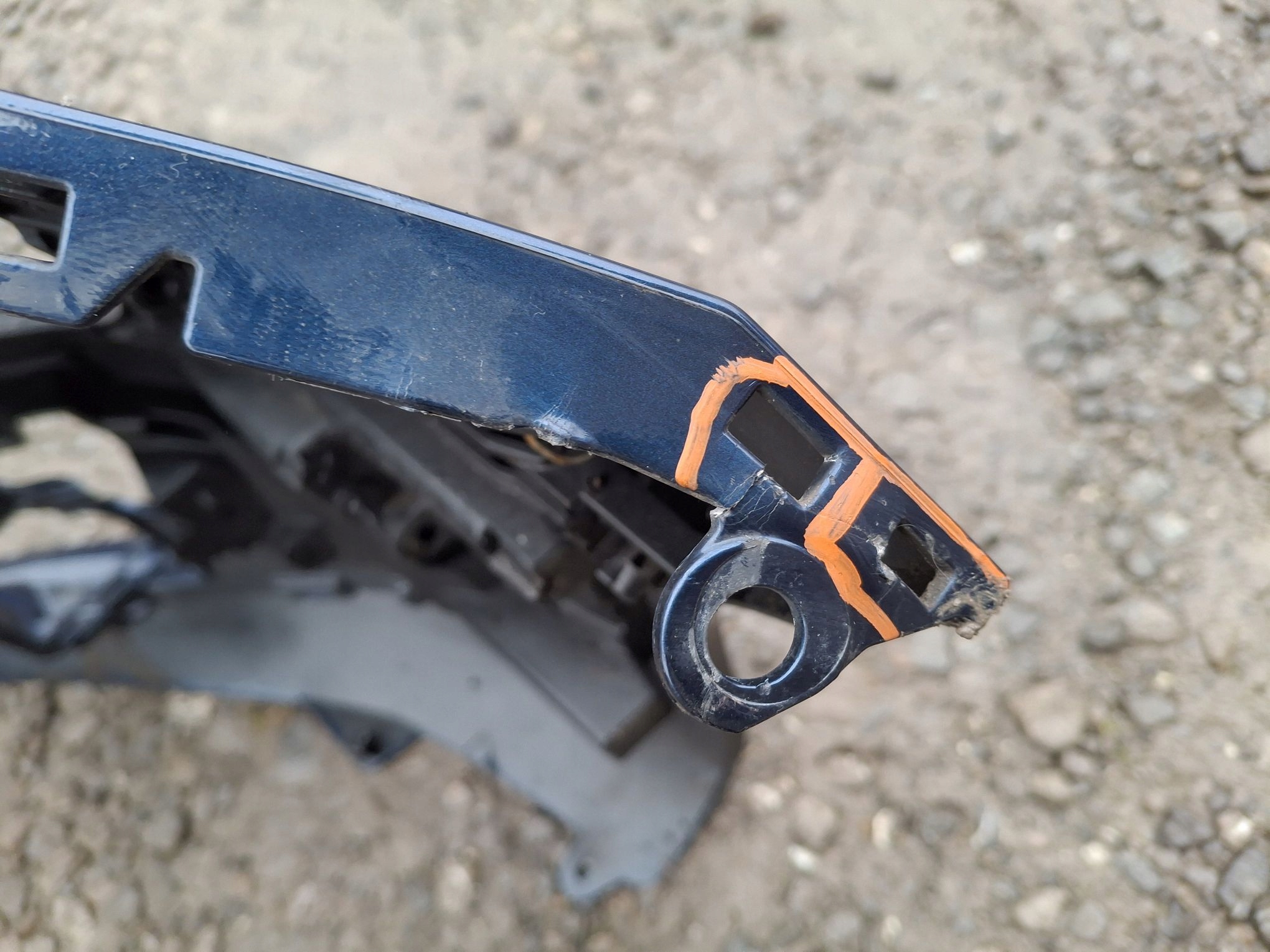 front bumper RENAULT TALISMAN LIFT 2020R->