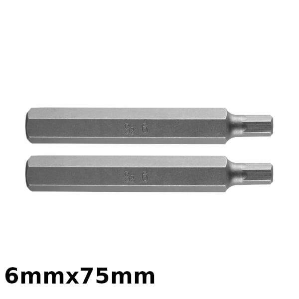 

Końcówka Hex S2 X 2SZT Neo Tools 6mm x 75mm