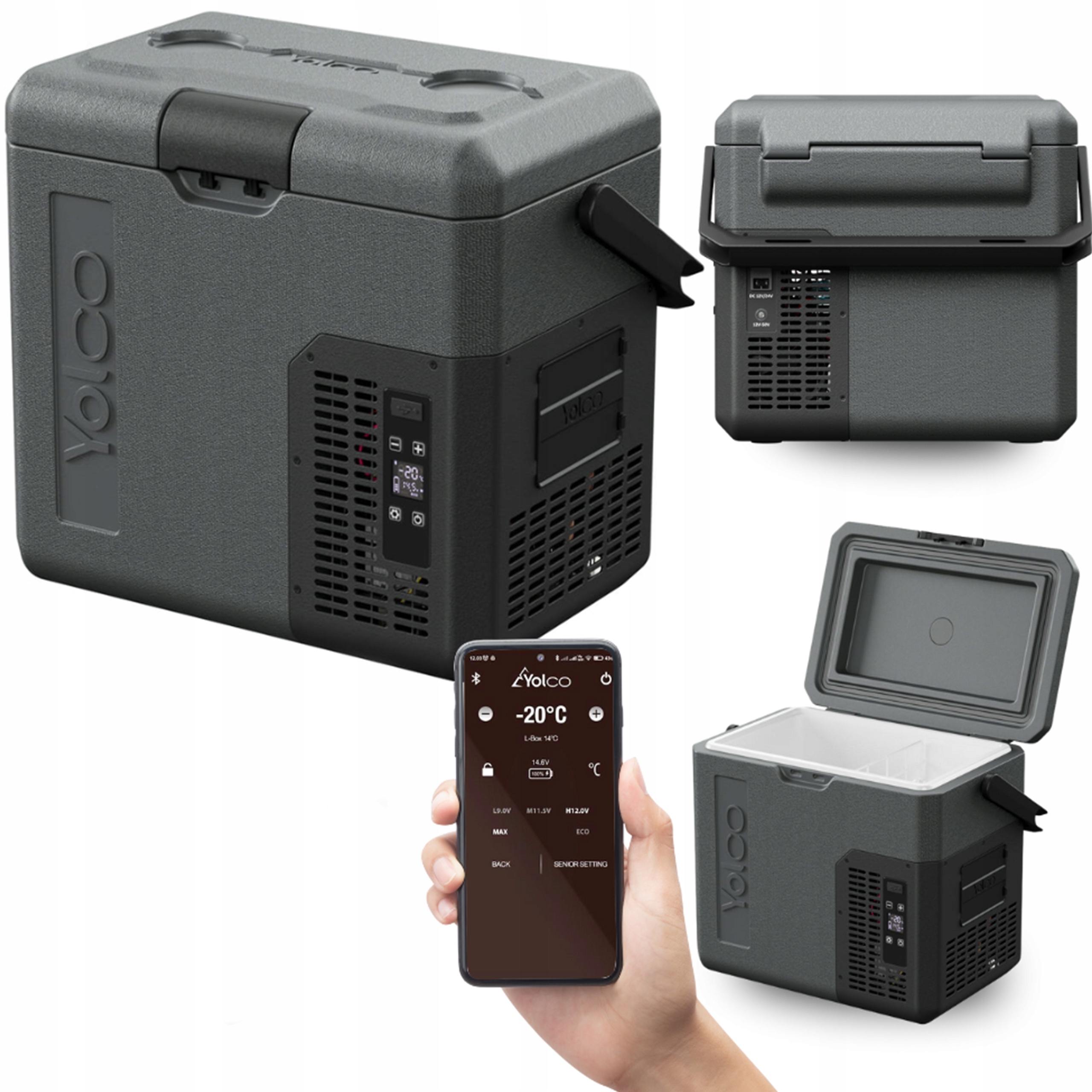 Lodówka Turystyczna Samochodowa Kompresowowa Yolco ET18 Do Busa Kampera 17L
