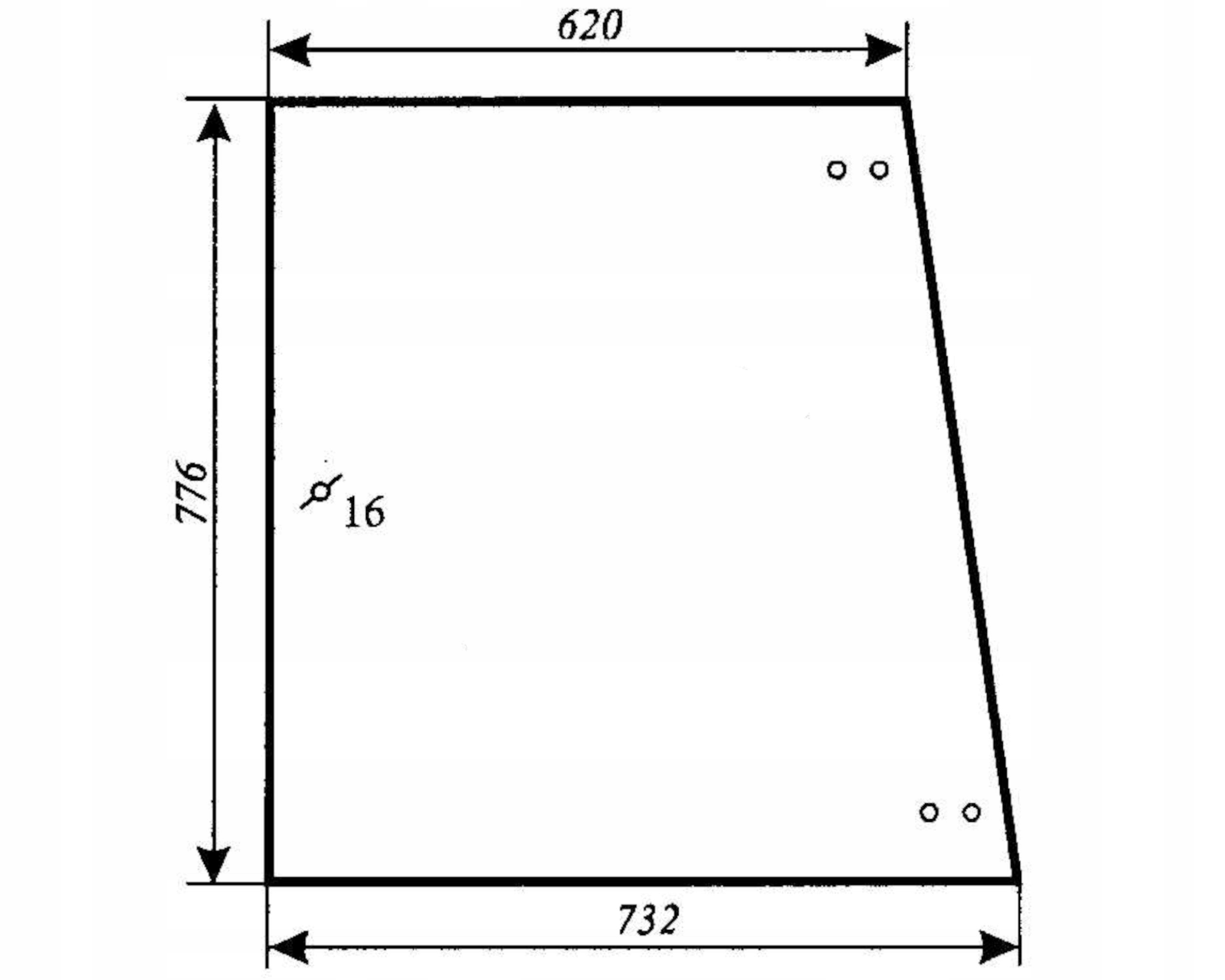 Fendt Favorit 610 611 612 614 615 boční