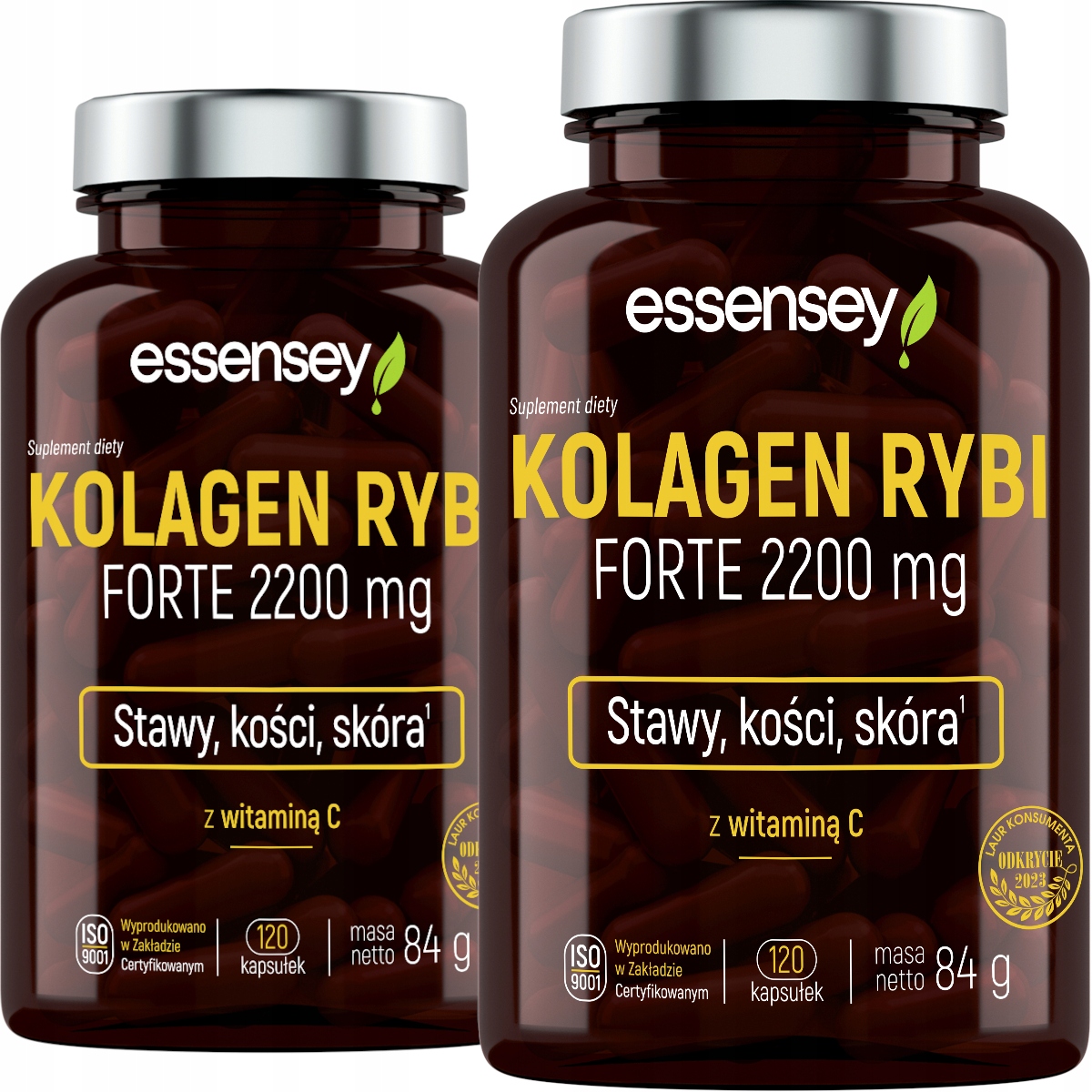 FISH COLLAGEN FORTE STRONG JOINTS SKIN BONES + VITAMIN C MARINE COLLAGEN