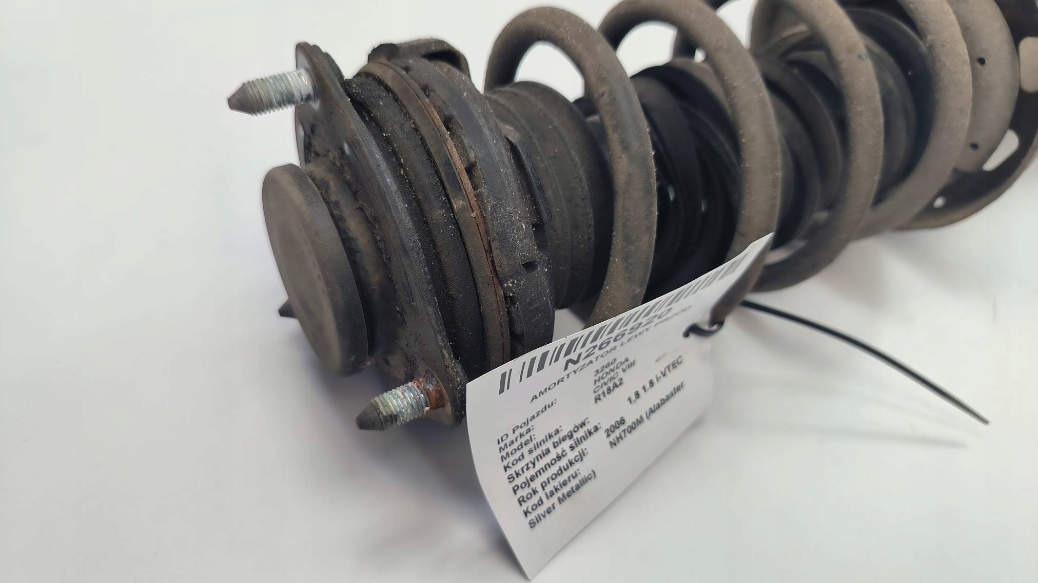shock absorber left front HONDA CIVIC VIII