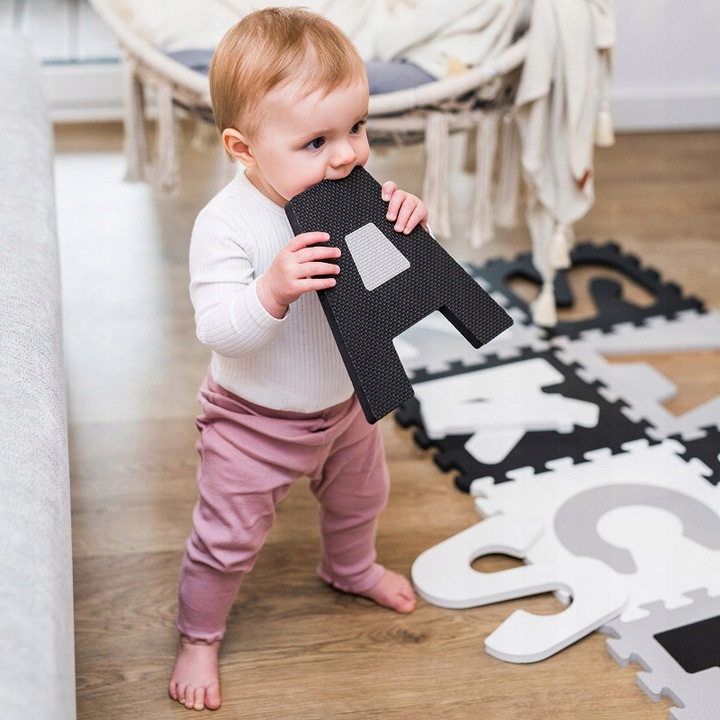 BABYONO PUZZLE PIANKOWE 10SZT LITERY Liczba elementów 10