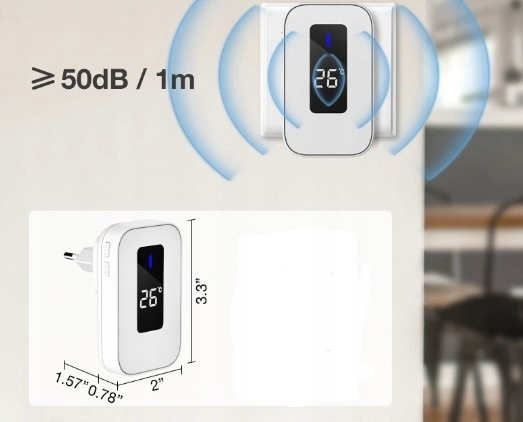 Radiowy Odbiornik czujnika wody, szamba Kod producenta 0293u23889239