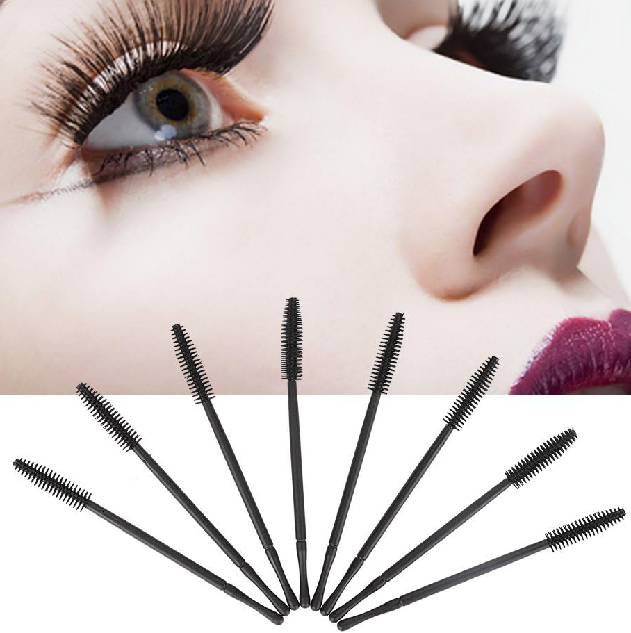 SILIKONOWA SZCZOTECZKA DO RZĘS BRWI LASHES SPIRALKA SZCZOTECZKI - 10 SZT Marka bez marki