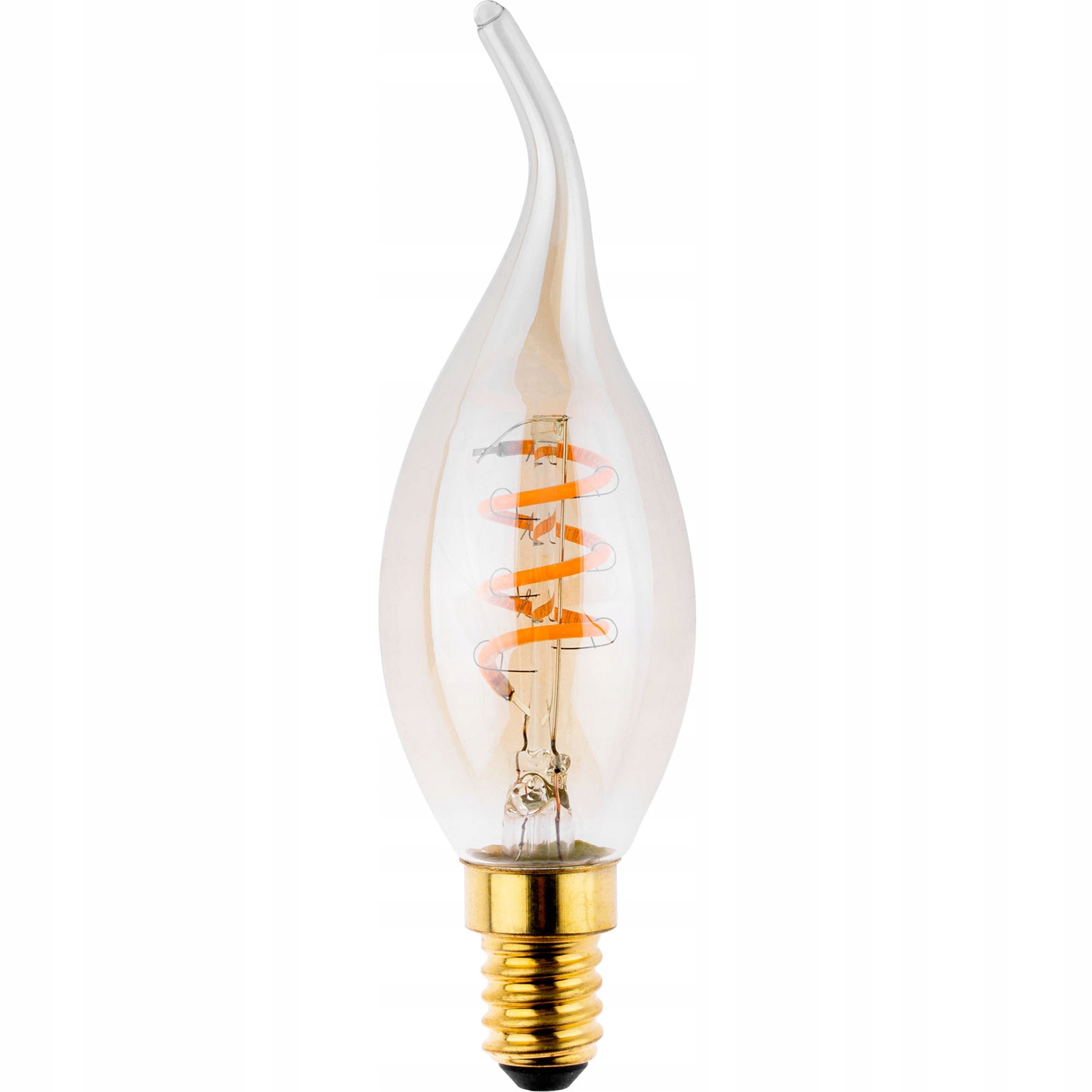 

Żarówka Led Filament E14 2,5W 1800K Złota Płomyk