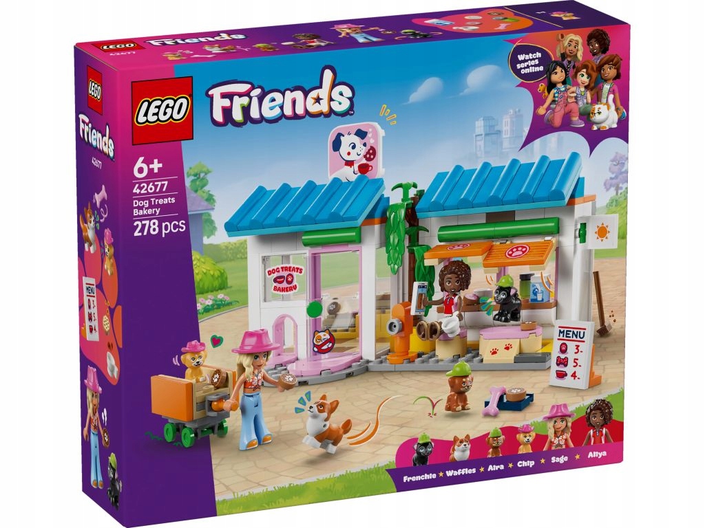 Lego 42677 Friends Pekárna s psími pamlsky