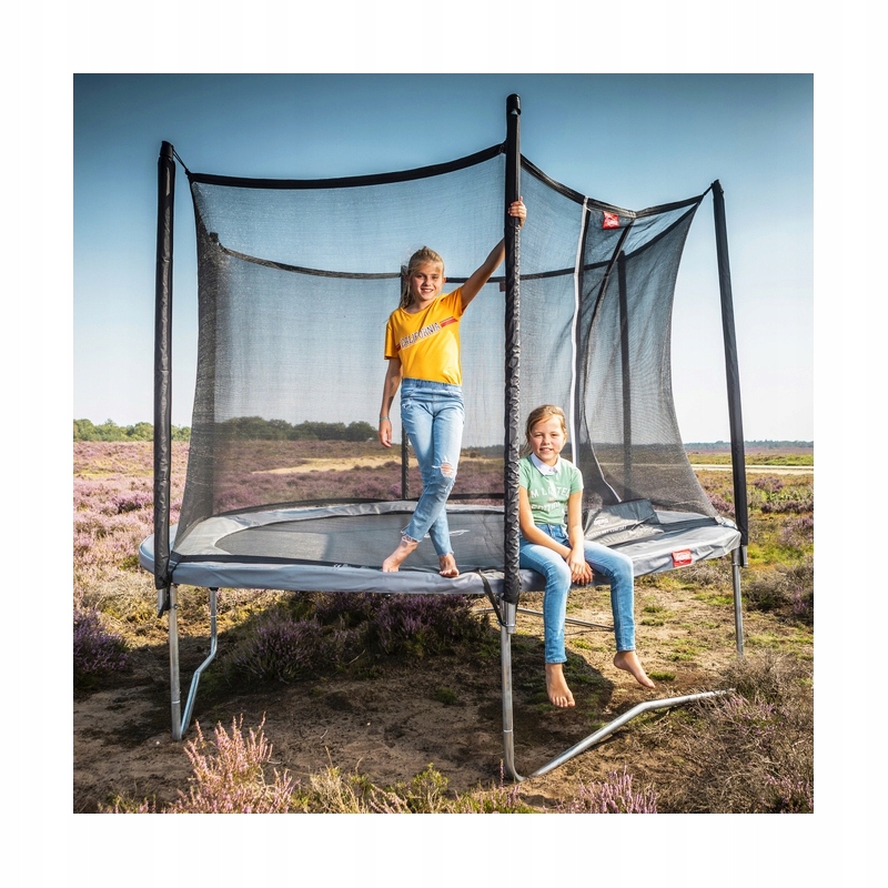 BERG Trampolina Favorit Gray 270 cm + Siatka Comfort Liczba nóżek 6
