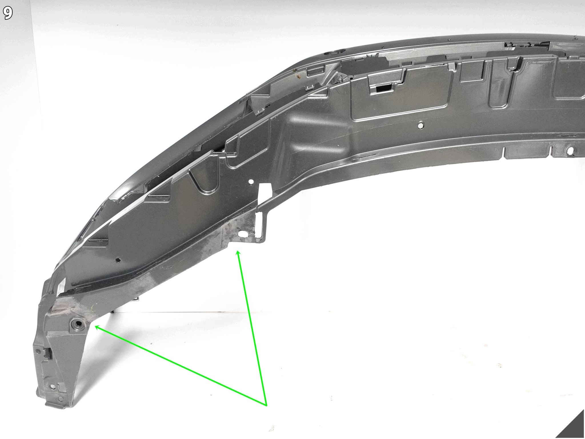 PORSCHE 911 992 TURBO S 20- bumper BUMPER front ACHATGRAU