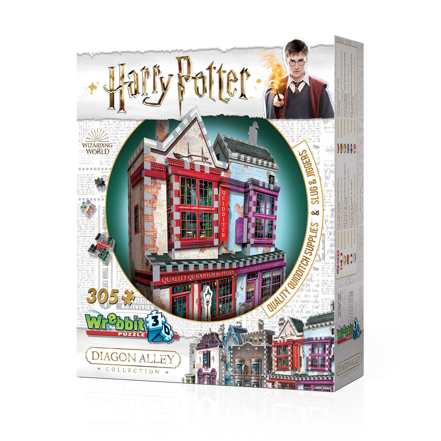 

Wrebbit Puzzle 3D Harry Potter Quidditch 305el