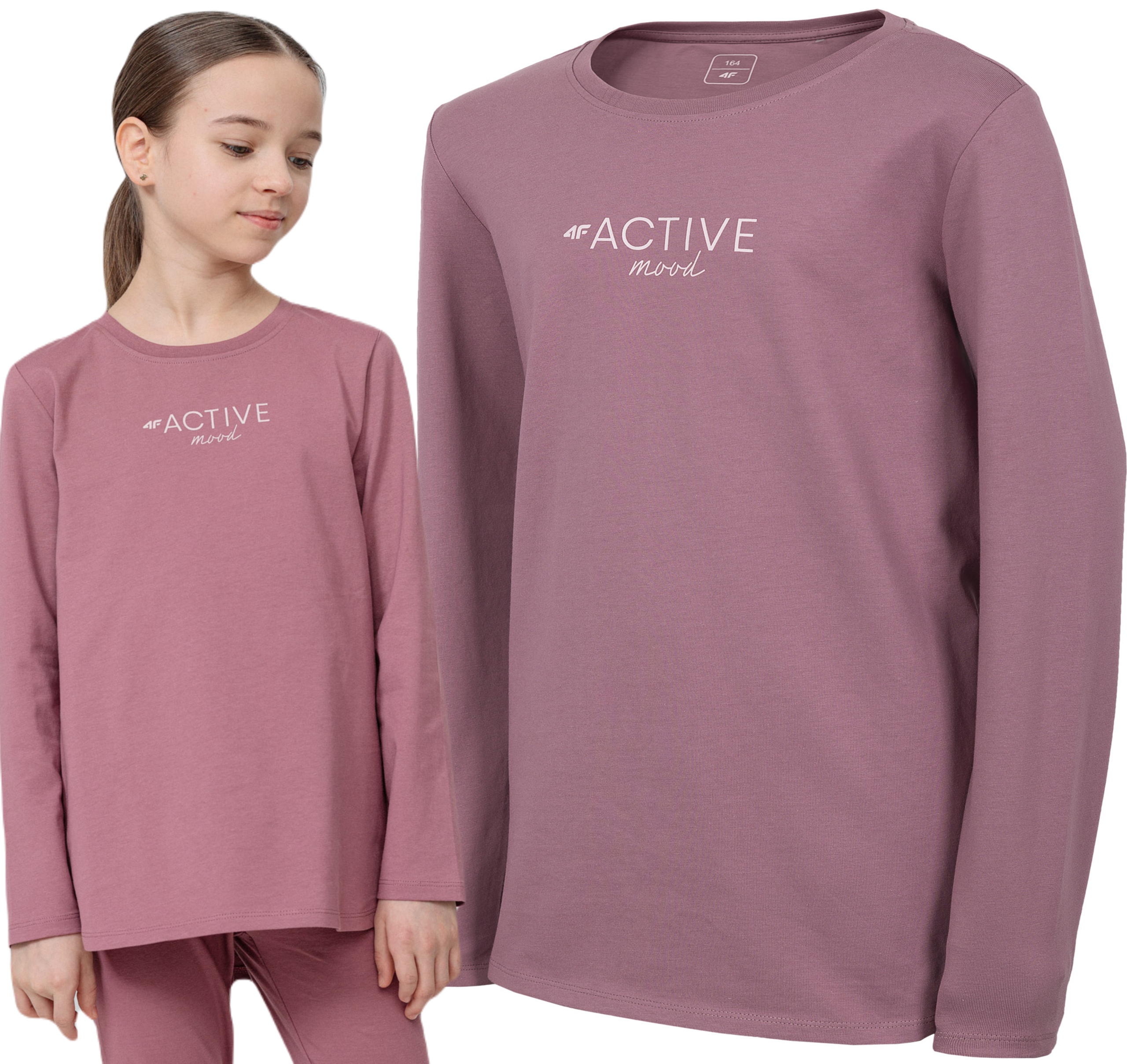 

Koszulka Dziecięca 4F Longsleeve JTSDL002 164