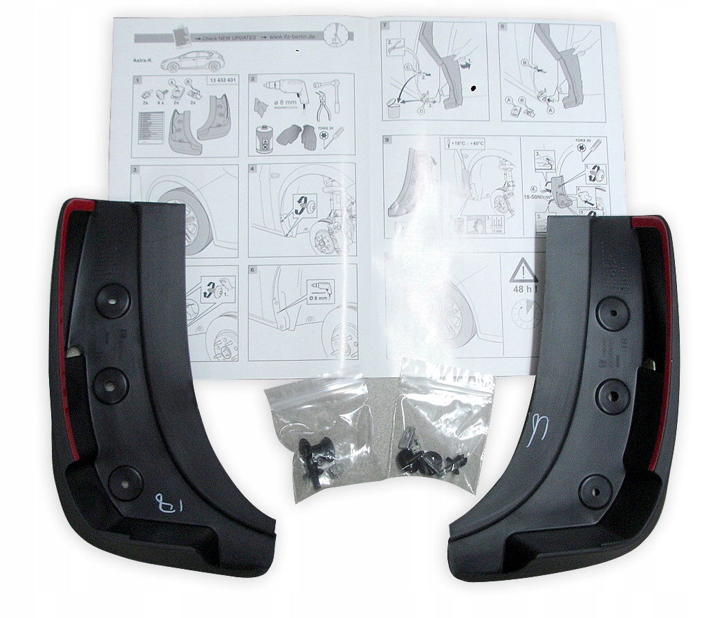 13432431 - Astra 5 K-передние брызговики оригинальные новые htb