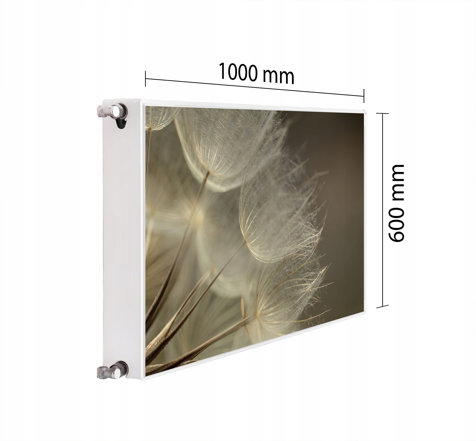 Kryt Na Radiátor Maskovač 100x60 Pampeliška Podložka Magnet