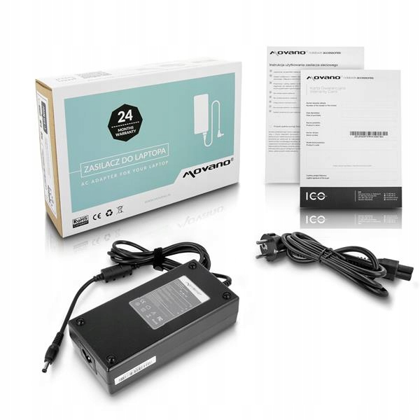 Napájecí adaptér Movano 19v 9.5a (5.5x2.5) 180W pro Asus