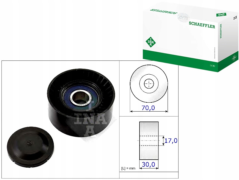 Rolka Pásku Vícedrážková Porsche 911 Cayenne Ina Sada řidiče #35