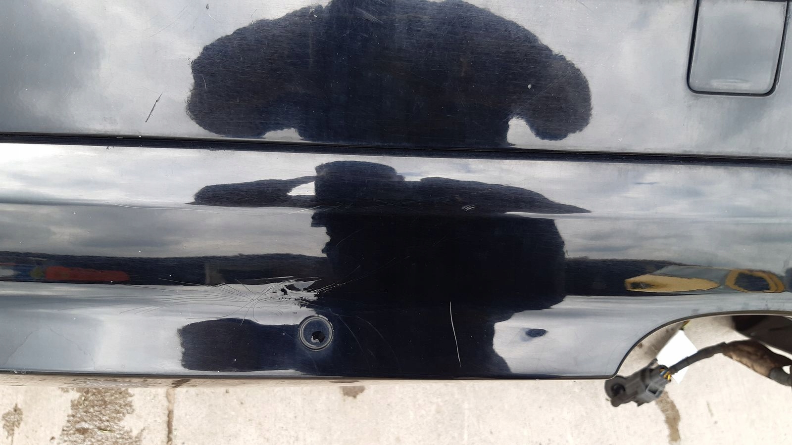 bumper rear part rear PDC Volvo V70 III 019-26