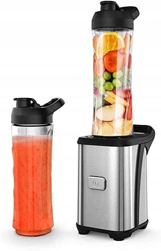 Blender kielichowy Homgeek GS-627 350 W srebrny/szary