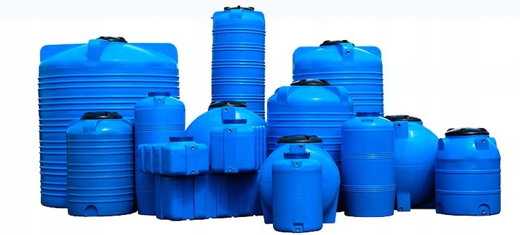 Plastikowy zbiornik G-150l na wodę olej deszczówkę Stan opakowania oryginalne