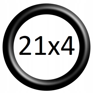 Oring 21x4 NBR70 gumowy olejoodporny 1 szt
