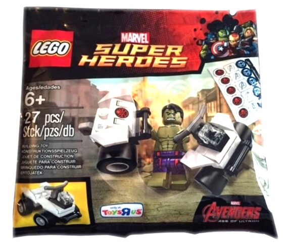 nový Lego Heroes 5003084 The Hulk Marvel Avengers unikát Misb 2015