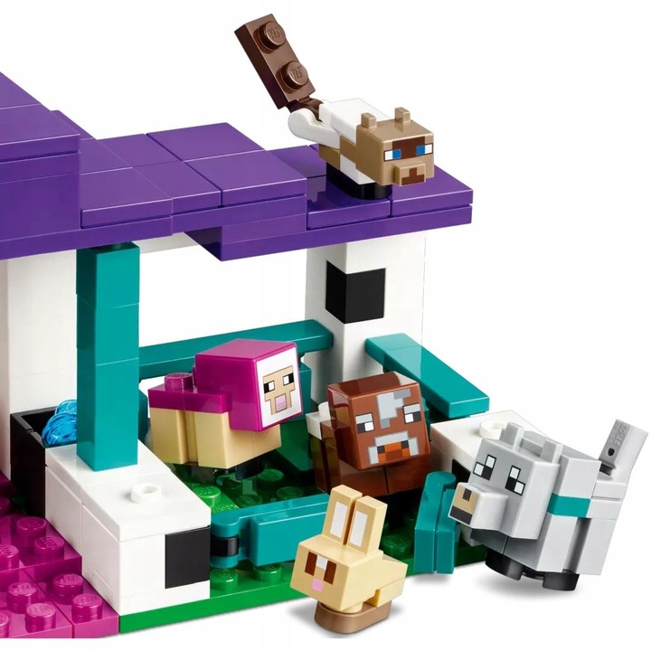 LEGO MINECRAFT 7+ REZERWAT ZWIERZĄT 21253 Marka LEGO