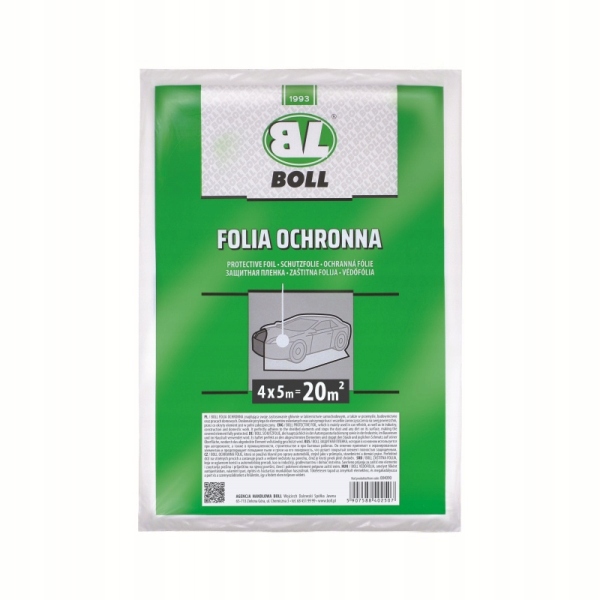 FOLIA OCHRONNA HDPE "BOLL" 4M X 5M