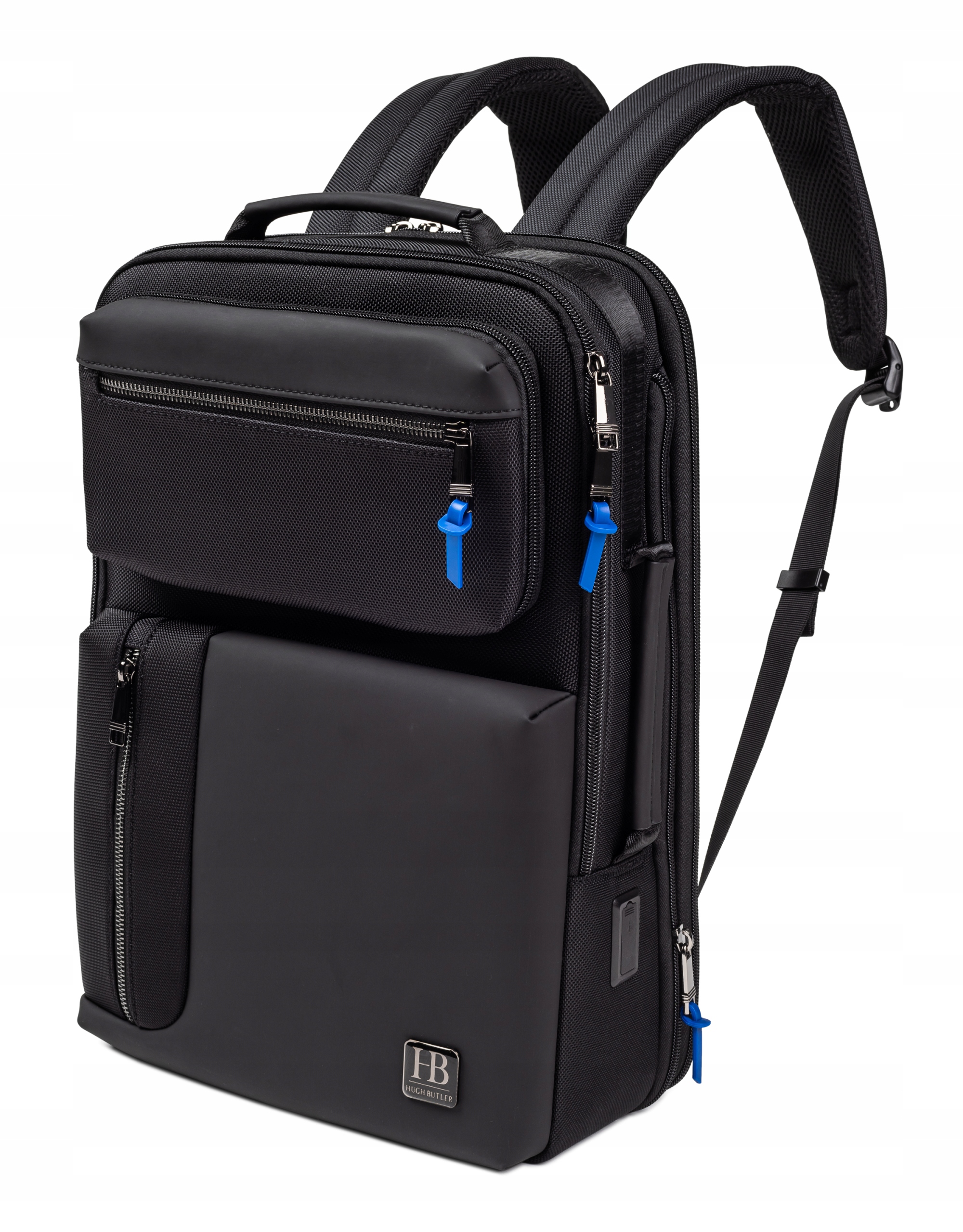 

Plecak na laptopa biznesowy Usb, odpinana saszetka