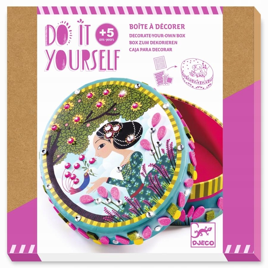 

Pudełeczko na skarby Zrób to Sam Djeco 5+