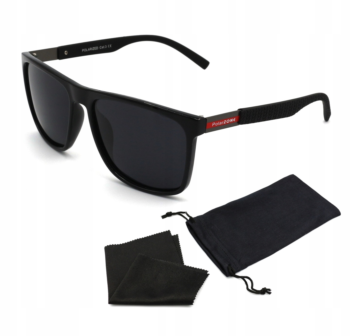 OKULARY PRZECIWSŁONECZNE MĘSKIE POLARYZACYJNE PolarZONE ETUI
