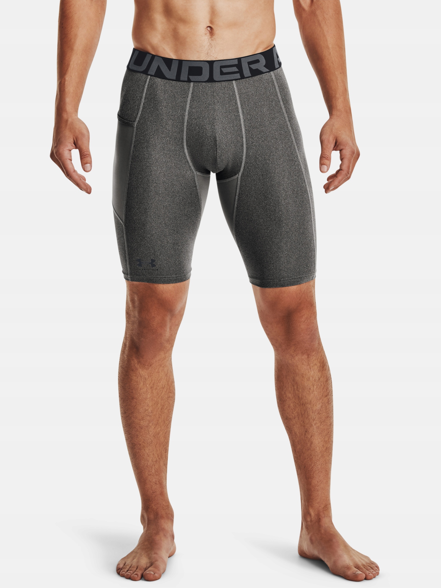 Kompresní kraťasy Hg Armour Lng Shorts-GRY vel. XXL