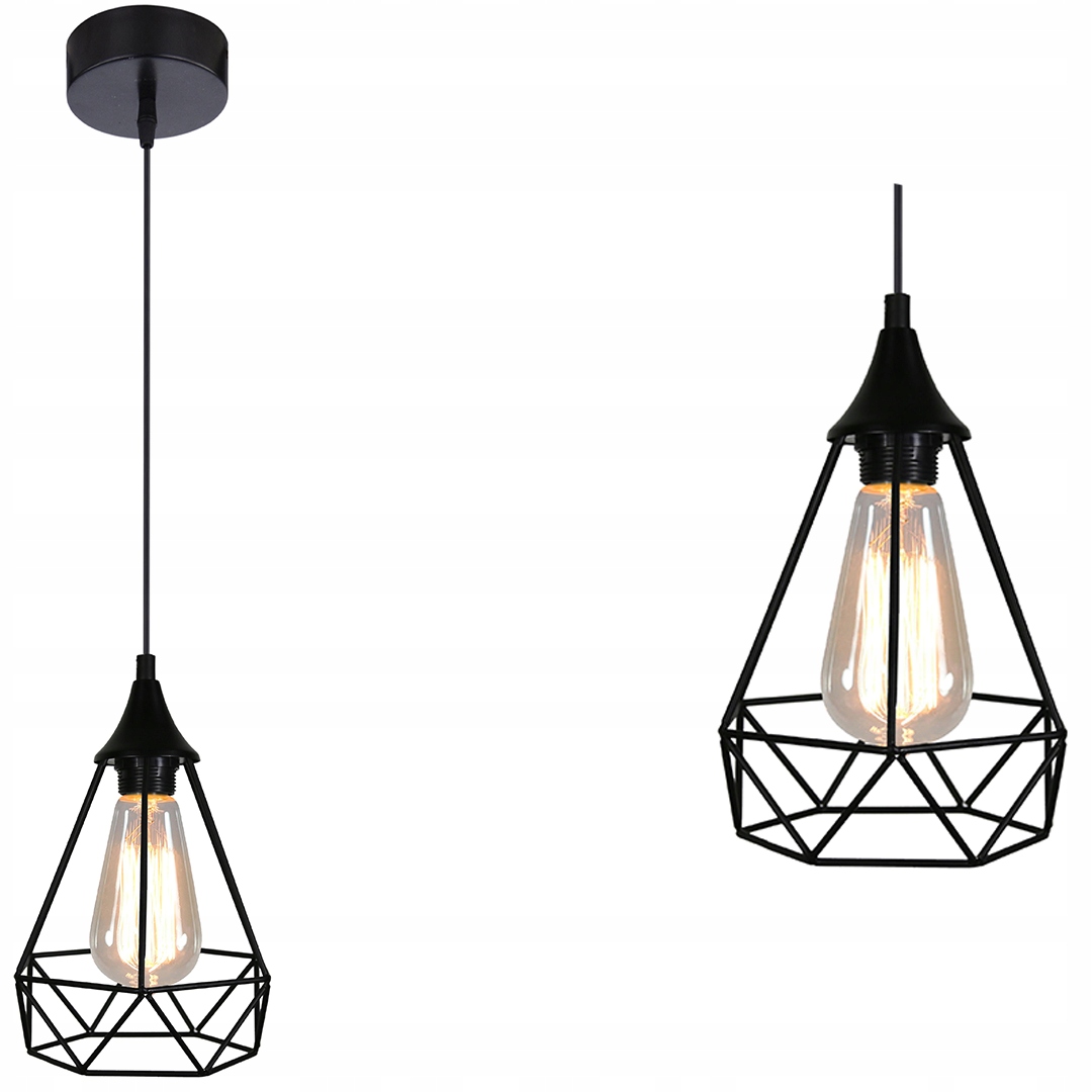 Moderní stropní Závěsné Svítidlo Loftový styl