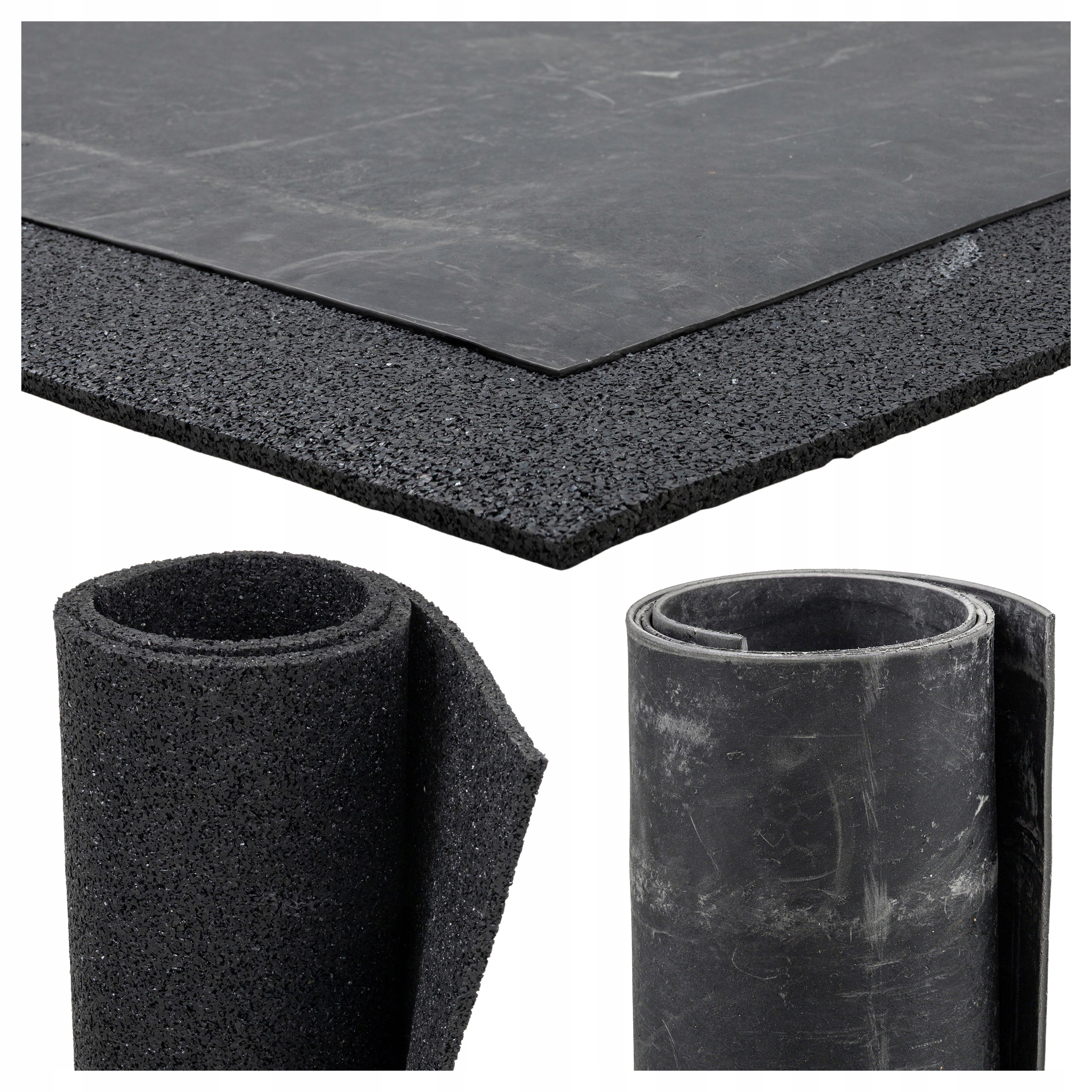 Guma antivibrační podložka 1 cm G8 LG2 vibroizolace od souseda zespodu 1 m2